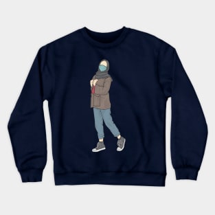 Blue Denim Star Collection Crewneck Sweatshirt